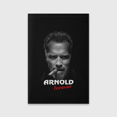 Обложка для паспорта матовая кожа Arnold forever, цвет бирюзовый