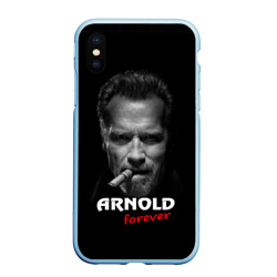 Чехол для iPhone XS Max матовый Arnold forever