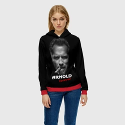 Женская толстовка 3D Arnold forever - фото 2