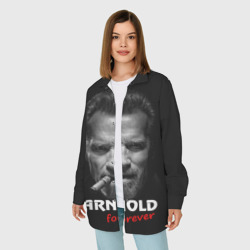 Женская рубашка oversize 3D Arnold forever - фото 2