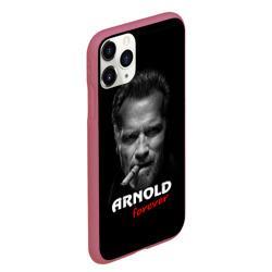 Чехол для iPhone 11 Pro Max матовый Arnold forever - фото 2