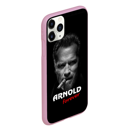 Чехол для iPhone 11 Pro Max матовый Arnold forever, цвет розовый - фото 3