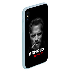 Чехол для iPhone XS Max матовый Arnold forever - фото 2