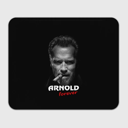 Прямоугольный коврик для мышки Arnold forever