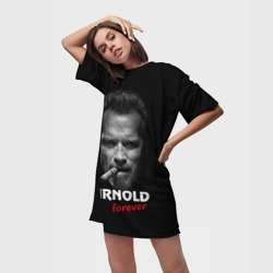 Платье-футболка 3D Arnold forever - фото 2