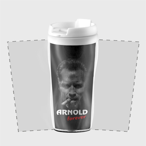 Термокружка-непроливайка Arnold forever, цвет белый - фото 2