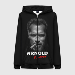 Женская толстовка 3D на молнии Arnold forever