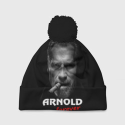 Шапка 3D c помпоном Arnold forever