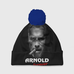 Шапка 3D c помпоном Arnold forever