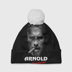 Шапка 3D c помпоном Arnold forever
