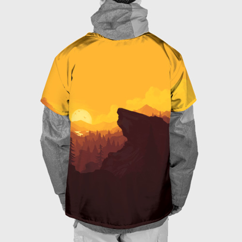 Накидка на куртку 3D Firewatch - фото 2