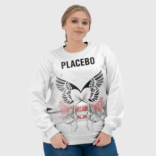 Женский свитшот 3D Placebo, цвет 3D печать - фото 6