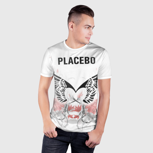 Мужская футболка 3D Slim Placebo, цвет 3D печать - фото 3