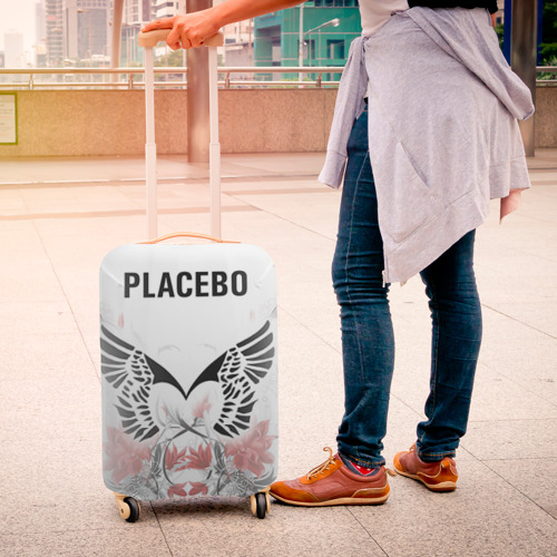 Чехол для чемодана 3D Placebo, цвет 3D печать - фото 4