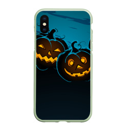 Чехол для iPhone XS Max матовый Halloween3