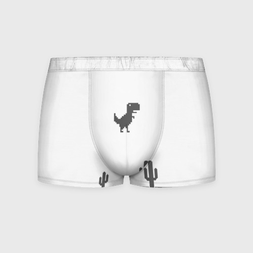 Мужские трусы 3D T-rex game Фото 01 Мужские трусы 3D T-rex game Фото 01