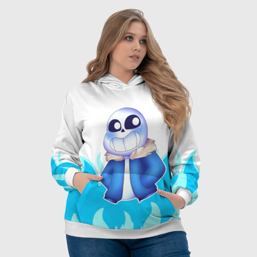 Женская толстовка 3D Sans undertale - фото 6