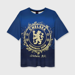 Женская футболка oversize 3D Chelsea