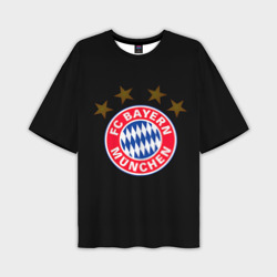 Мужская футболка oversize 3D Bayern