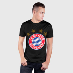 Мужская футболка 3D Slim Bayern - фото 2