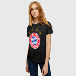 Женская футболка 3D Bayern - фото 2
