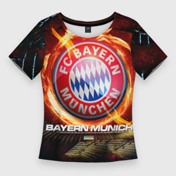 Женская футболка 3D Slim Bayern