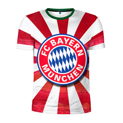Мужская футболка 3D спортивная Bayern Фото 01 Мужская футболка 3D спортивная Bayern Фото 01