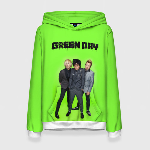 Женская толстовка 3D Green Day, цвет 3D печать