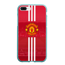Чехол для iPhone 7Plus/8 Plus матовый Manchester United