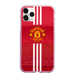 Чехол для iPhone 11 Pro Max матовый Manchester United
