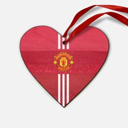 Деревянная игрушка Сердце Manchester United