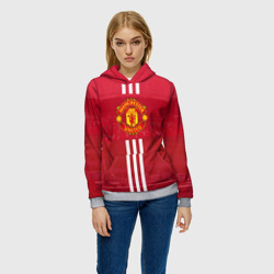 Женская толстовка 3D Manchester United - фото 2