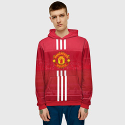 Мужская толстовка 3D Manchester United - фото 2