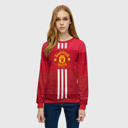 Женский свитшот 3D Manchester United - фото 2