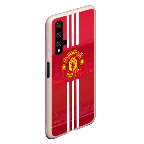 Чехол для Honor 20 Manchester United, цвет светло-розовый - фото 3