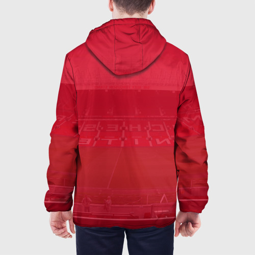 Мужская куртка 3D Manchester United, цвет 3D печать - фото 5