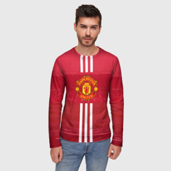 Мужской лонгслив 3D Manchester United - фото 2