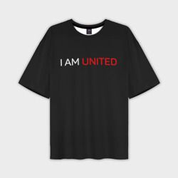 Мужская футболка oversize 3D Manchester United team