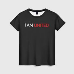 Женская футболка 3D Manchester United team