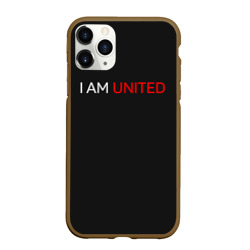 Чехол для iPhone 11 Pro Max матовый Manchester United team