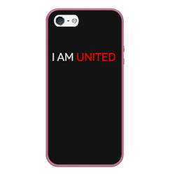 Чехол для iPhone 5/5S матовый Manchester United team