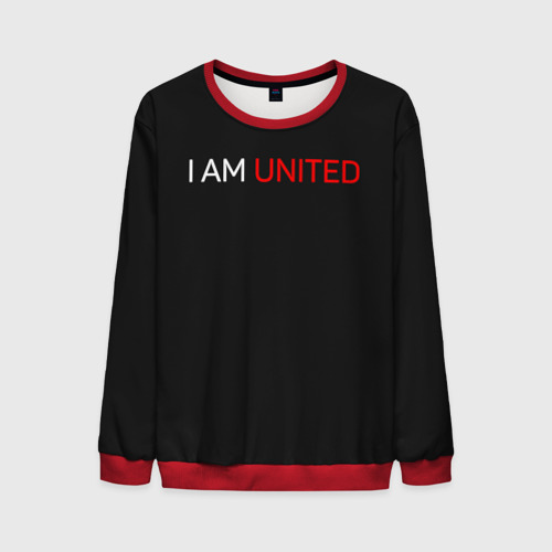 Мужской Свитшот Manchester United team (3D)