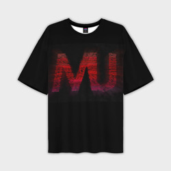 Мужская футболка oversize 3D Manchester United team