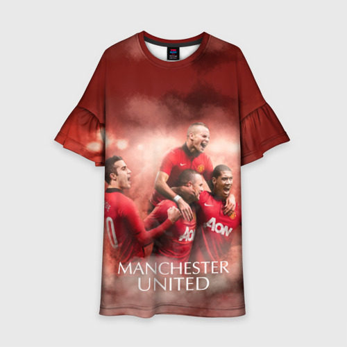 Детское платье 3D Manchester United