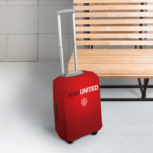Чехол для чемодана 3D I am United, цвет 3D печать - фото 3