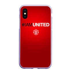 Чехол для iPhone XS Max матовый I am United