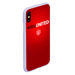 Чехол для iPhone XS Max матовый I am United - фото 2