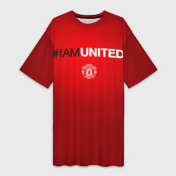 Платье-футболка 3D I am United