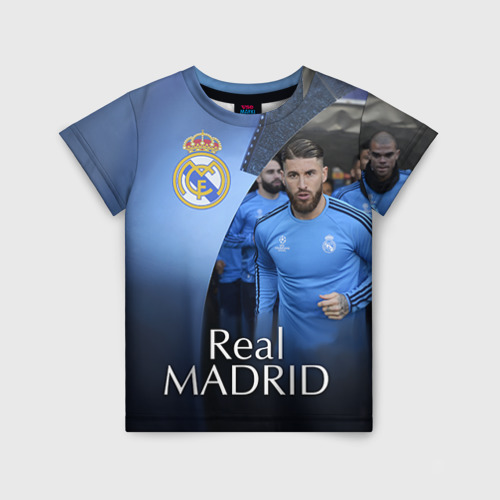 Детская Футболка Real Madrid (3D)