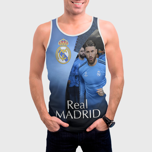 Мужская майка 3D Real Madrid - фото 3